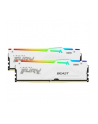 kingston Pamięć DDR5 Fury Beast RGB  32GB(2*16GB)/5600  CL36 Biała - nr 9