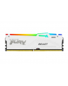 kingston Pamięć DDR5 Fury Beast White RGB  64GB(2*32GB)/5600Mhz  CL36 - nr 1