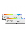 kingston Pamięć DDR5 Fury Beast White RGB  64GB(2*32GB)/5600Mhz  CL36 - nr 8