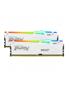 kingston Pamięć DDR5 Fury Beast RGB  16GB(1*16GB)/5600  CL40 Biała - nr 19