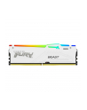 kingston Pamięć DDR5 Fury Beast White RGB  64GB(2*32GB)/5600Mhz  CL40 - nr 6