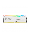 kingston Pamięć DDR5 Fury Beast White RGB 16GB(1*16GB)/6000 CL36 - nr 14