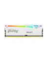kingston Pamięć DDR5 Fury Beast White RGB 16GB(1*16GB)/6000 CL36 - nr 15