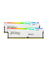 kingston Pamięć DDR5 Fury Beast White RGB 64GB(2*32GB)/6000 CL36 - nr 14