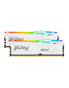 kingston Pamięć DDR5 Fury Beast White RGB 64GB(2*32GB)/6000 CL36 - nr 18