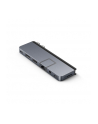hyperdrive Koncentrator USB 7-in-2 USB-C HUB Grey HDMI/RJ45/USB-A/MicroSD/USB4 - nr 9