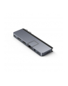 hyperdrive Koncentrator USB 7-in-2 USB-C HUB Grey HDMI/RJ45/USB-A/MicroSD/USB4 - nr 16