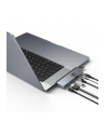 hyperdrive Koncentrator USB 7-in-2 USB-C HUB Grey HDMI/RJ45/USB-A/MicroSD/USB4 - nr 18