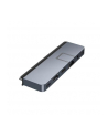 hyperdrive Koncentrator USB 7-in-2 USB-C HUB Grey HDMI/RJ45/USB-A/MicroSD/USB4 - nr 25