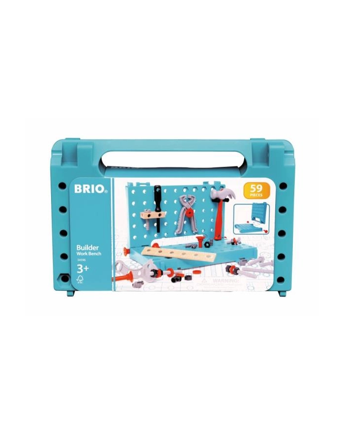 ravensburger BRIO 34596 Builder Stół narzędziowy dla budowniczych główny