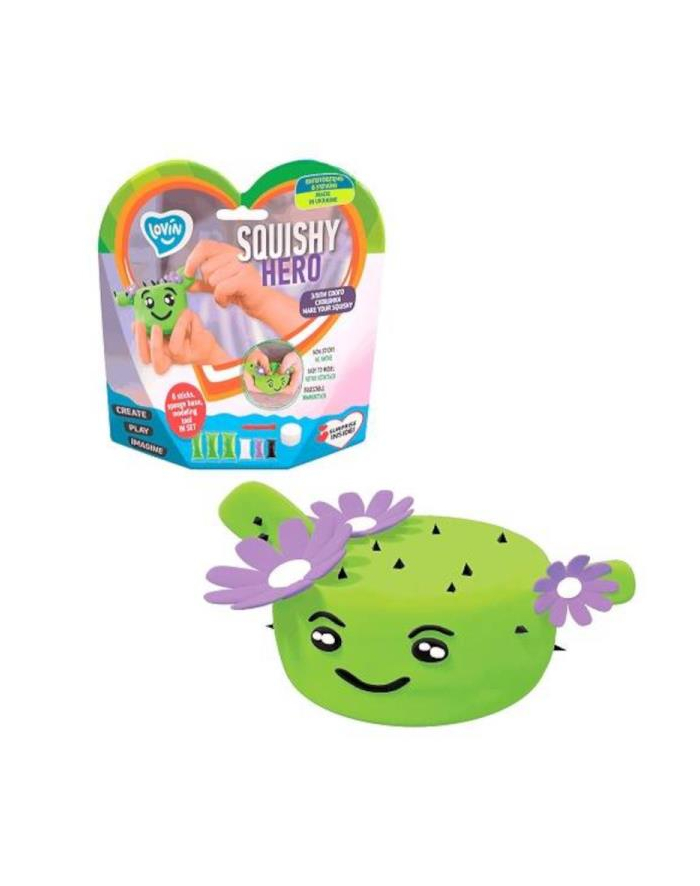 maksik Zestaw z lekką ciastolią Squishy Cactusita 70124 główny