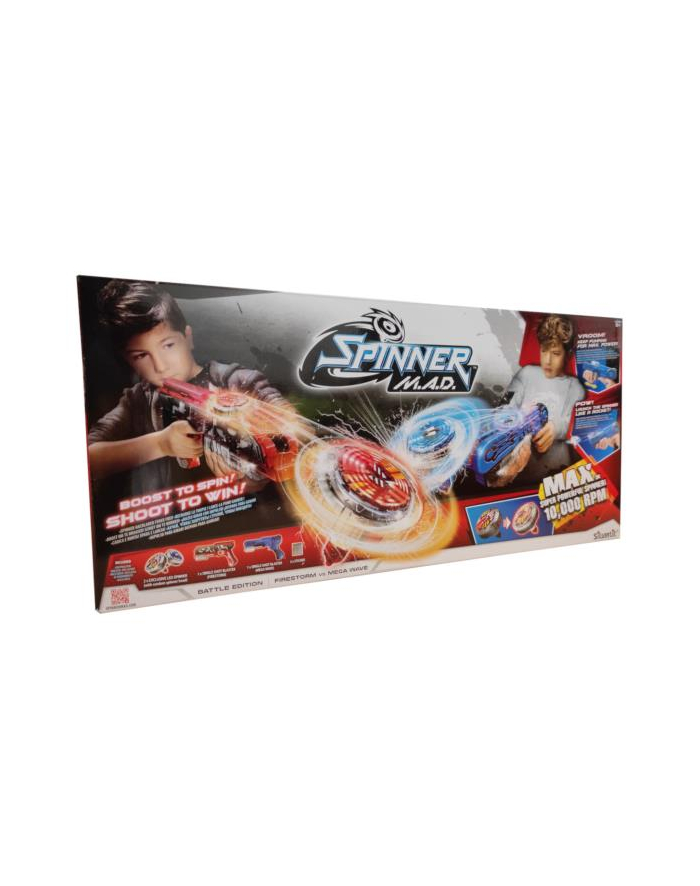 dumel Wyrzutnia Silverlit Spinner MAD Firestorm vs Mega Wave 86321 główny