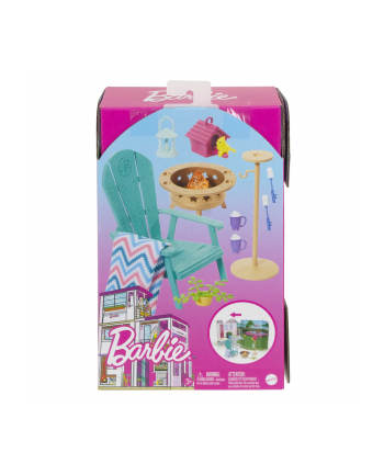 Barbie Mebelek + dekoracje HJV33 HJV32 MATTEL