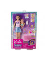 Barbie Opiekunka Usypianie maluszka + Lalka Skipper i bobas HJY33 MATTEL - nr 1