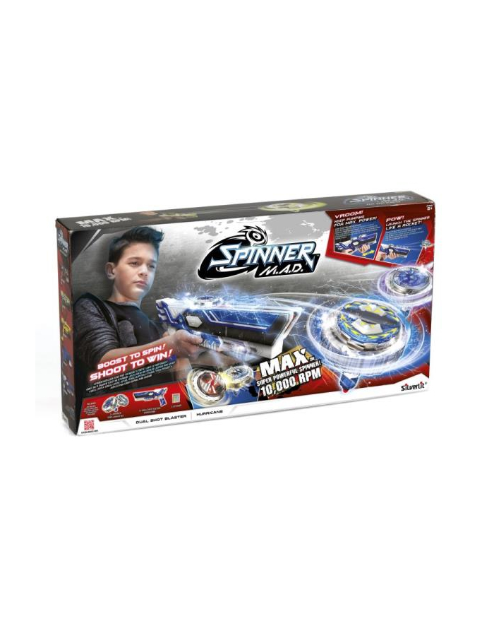 dumel Silverlit Dual Shot Wyrzutnia + 2 spinery 86311 główny