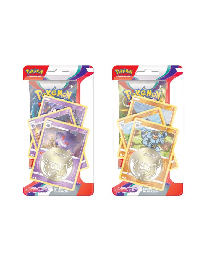 rebel Pokemon TCG: Scarlet 'amp; Violet - Premium Checklane Box karty saszetka p16 mix cena za 1 sztukę główny