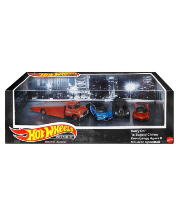 Hot Wheels Zestaw aut Premium set HCR54 MATTEL