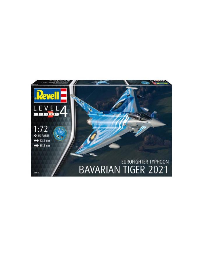 cobi Model do sklejania 63818 Eurofighter Typhoon '';Bavarian Tiger 2021''; Revell główny