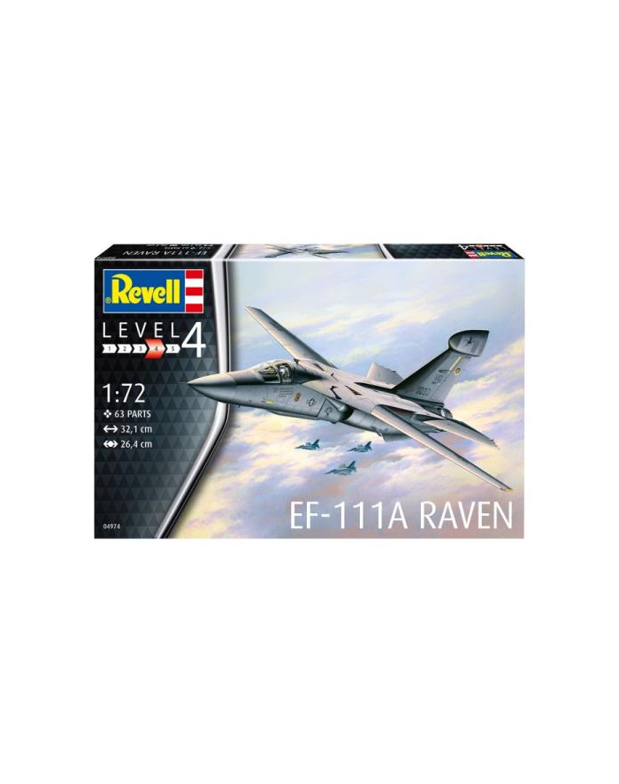 cobi Model do sklejania 64974 Myśliwiec EF-111A Raven Revell główny