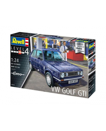 cobi Model do sklejania 67673 VW Golf GTI '';Builders Choice''; Model Set Revell