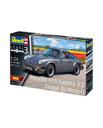 cobi Model do sklejania 67688 Porsche 911 Carrera 3.2 Coupé Model Set Revell