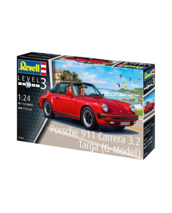 cobi Model do sklejania 67689 Porsche 911 Carrera 3.2 Targa Model Set Revell