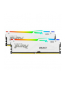 kingston Pamięć DDR5 Fury Beast RGB 32GB(2*16GB)/5200 CL40 Biała - nr 9