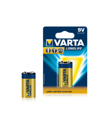 Bateria LONGLIFE EXT.4122 1 E-BLOCK,9V     6LR61/PP3