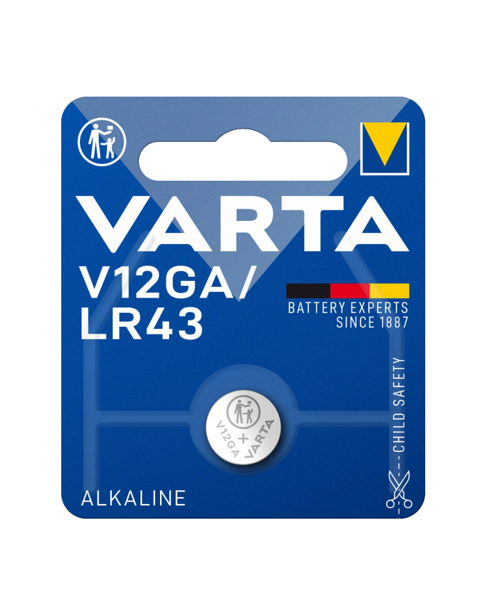 Bateria Electronics Alkalin               LR43/V12GA główny