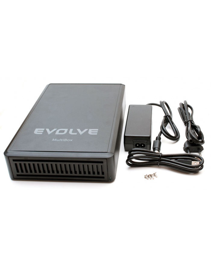 Obudowa 5,25/3,5 EVOLVE Multibox USB/CD/DVD/BD ROM główny