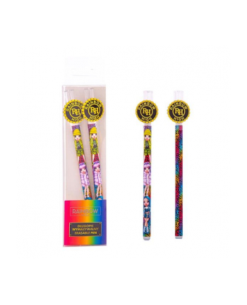 astra Długopis wymazywalny ze skuwką - Rainbow High - 2 szt. - PVC box