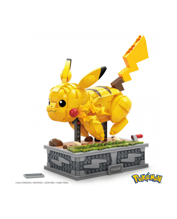 MEGA Pikachu Kolekcjonerski Pokemon do zbudowania HGC23 p2 MATTEL