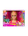 Barbie Głowa do stylizacji Neonowa tęcza bond włosy HMD78 MATTEL - nr 1