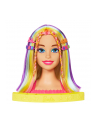 Barbie Głowa do stylizacji Neonowa tęcza bond włosy HMD78 MATTEL - nr 5