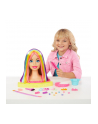 Barbie Głowa do stylizacji Neonowa tęcza bond włosy HMD78 MATTEL - nr 6