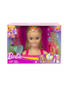 Barbie Głowa do stylizacji Neonowa tęcza bond włosy HMD78 MATTEL - nr 7