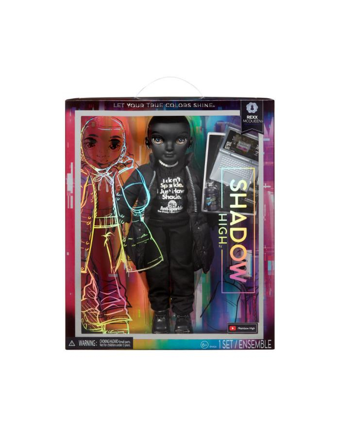 mga entertainment MGA Lalka Shadow High - Rexx Mcqueen (Black) 583080 główny