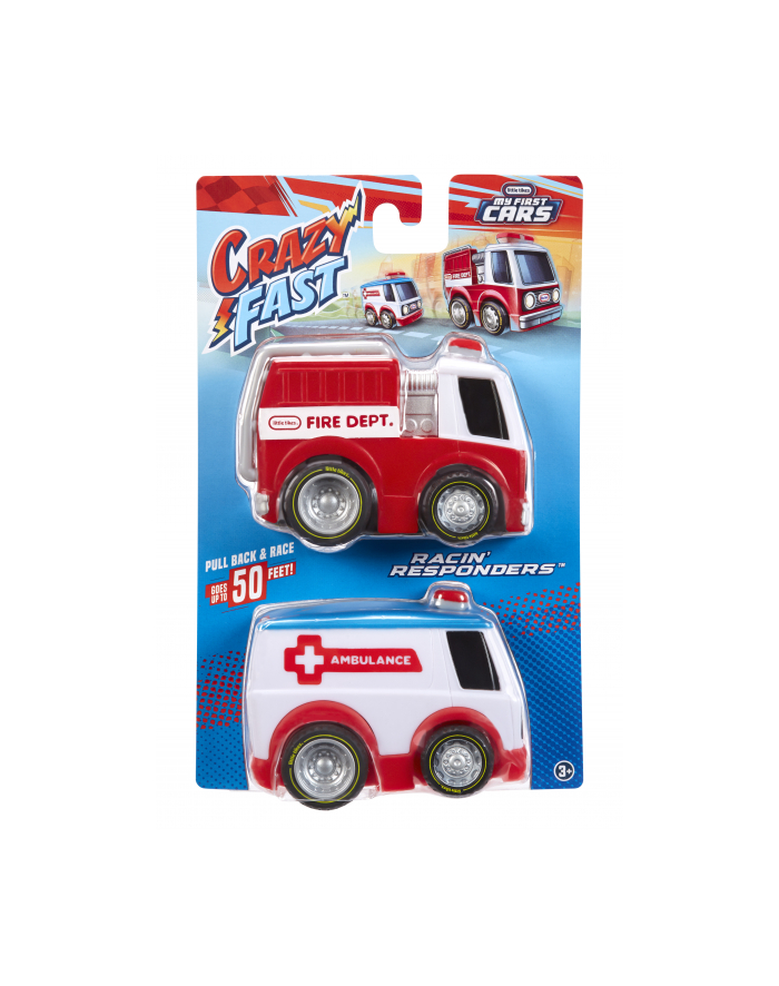 Little tikes Crazy Fast Cars 2-Pack Racin Responders 659461 główny
