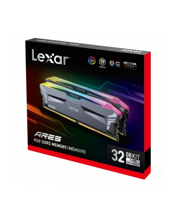 lexar Pamięć DDR5 ARES RGB Gaming 32GB(2*16GB)/6000