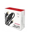axagon Kabel ADR-210B USB 2.0 A-M -> B-M Aktywny kabel połączeniowy/wzmacniacz 10m - nr 26