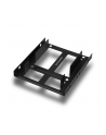 axagon RHD-225 Ramka metalowa do montażu 2 x 2.5' w pozycji 3.5' Czarna - nr 27