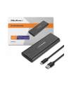 qoltec Obudowa | kieszeń do dysków M.2 SATA SSD | NVME | USB typ C - nr 11