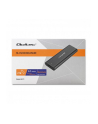 qoltec Obudowa | kieszeń do dysków M.2 SATA SSD | NVME | USB typ C - nr 17