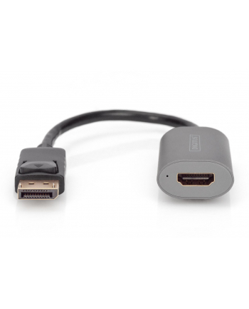 digitus Kabel adapter DisplayPort z zatrzaskiem 8K 60Hz UHD Typ DP/HDMI A M/Ż 15cm