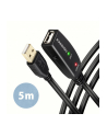 axagon Kabel ADR-205 USB 2.0 A-M -> A-F aktywny kabel przedłużacz/wzmacniacz 5m - nr 1