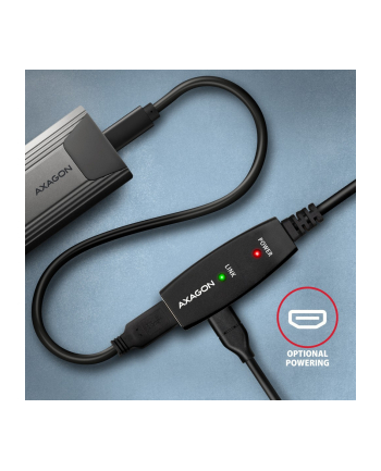 axagon Kabel ADR-310 USB 3.0 A-M -> A-F aktywny kabel przedłużacz/wzmacniacz 10m