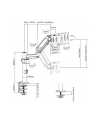 gembird Ramię/uchwyt na monitor biurkowe, regulowane  od 17 cali do 32 cale, obciążenie do 9 kg - nr 2