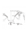 gembird Ramię na dwa monitory biurkowe (regulowane), od 17 cali do 32 cali, obciążenie do 8kg - nr 8
