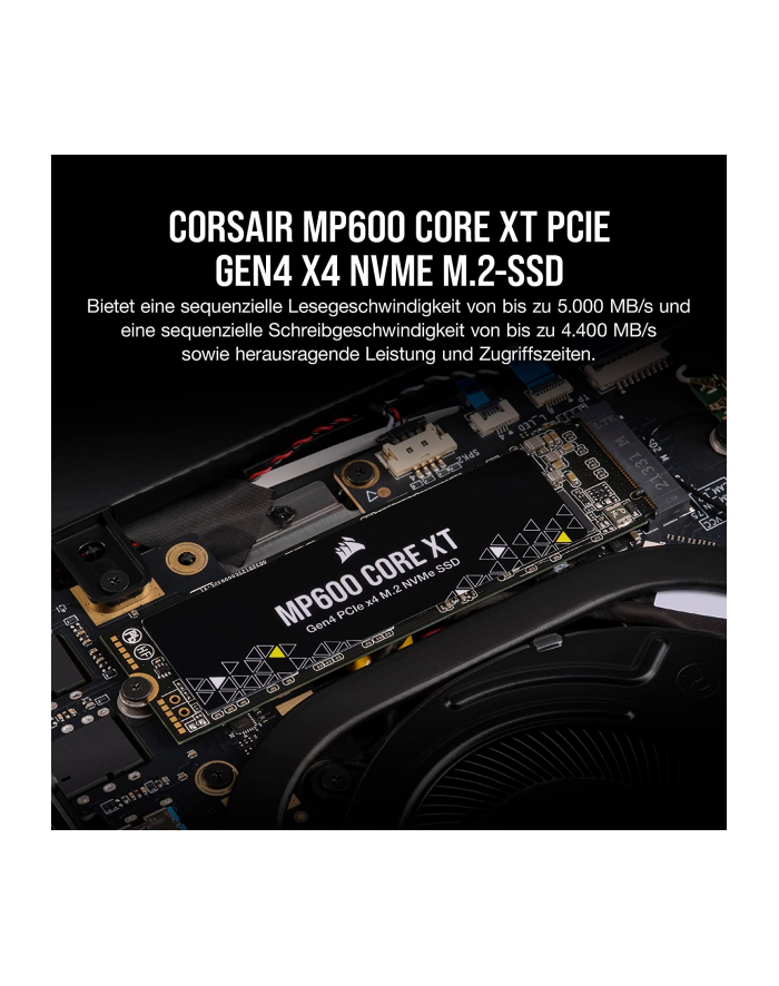 corsair Dysk SSD 1TB MP600 CORE XT 5000/3500 MB/s M.2 NVMe PCIe Gen4 x4 główny