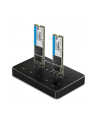 qoltec Stacja dokujšca dysków 2x SSD M.2 SATA | NGFF | USB typ C - nr 1